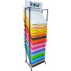 Exhibidor Metálico para Cartulinas 50 cm x 65 cm, 20 Divisiones, Unidad